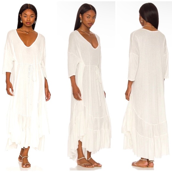 Free People Dresses & Skirts - Free People Sun Seeker Maxi in Ivory Size S